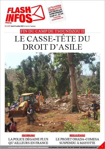 Flash infos Mayotte du Jeudi 23 octobre 2025