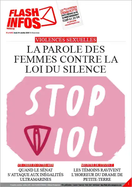 Flash infos Mayotte du Jeudi 30 octobre 2025