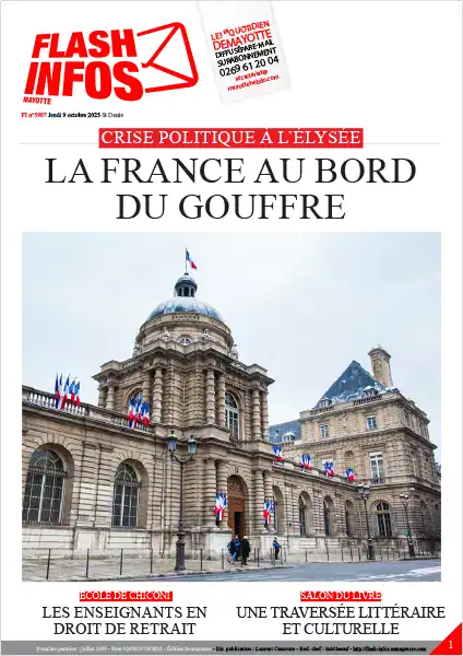 Flash infos Mayotte du Jeudi 9 octobre 2025