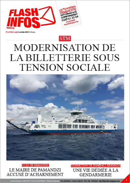 Flash infos Mayotte du Lundi 6 octobre 2025