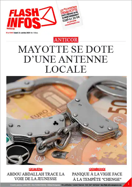 Flash infos Mayotte du Mardi 21 octobre 2025