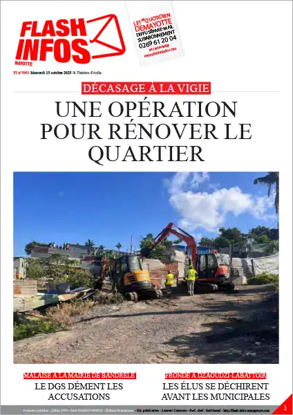 Flash infos Mayotte du Mercredi 15 octobre 2025