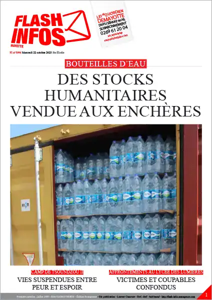 Flash infos Mayotte du Mercredi 22 octobre 2025