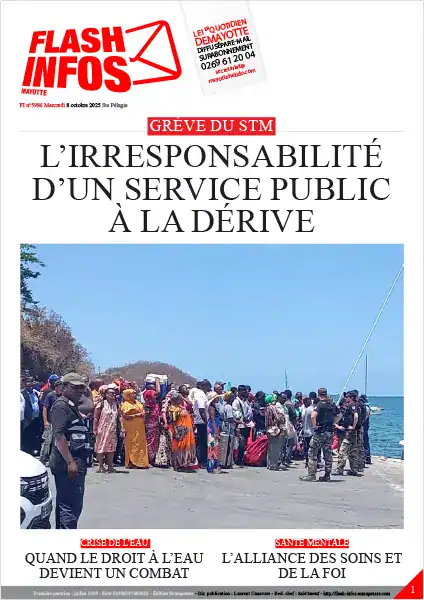 Flash infos Mayotte du Mercredi 8 octobre 2025