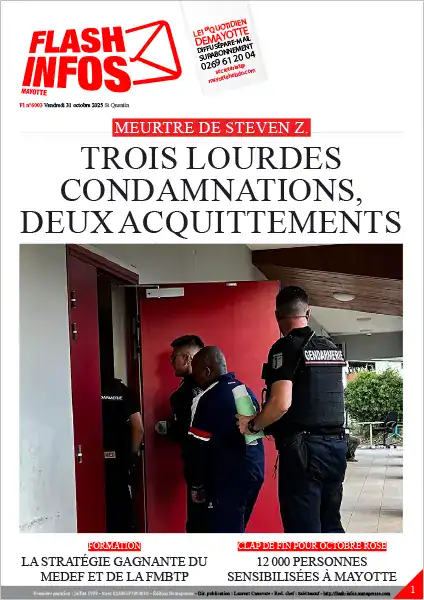 Flash infos Mayotte du Vendredi 31 octobre 2025