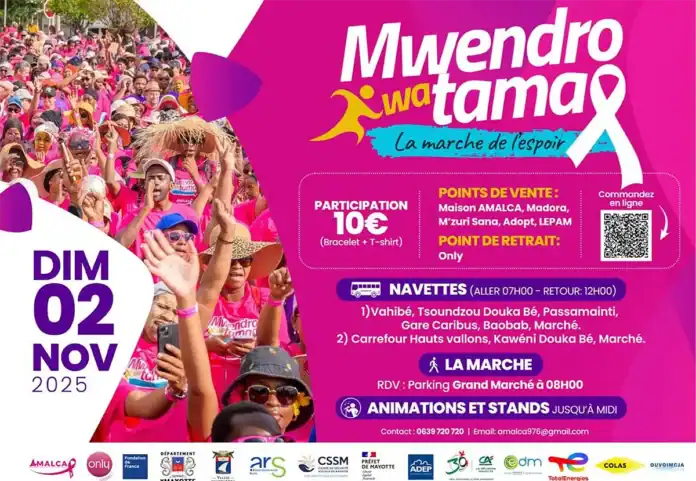 La marche contre le cancer du sein décalé à cause de la tempête Chenge