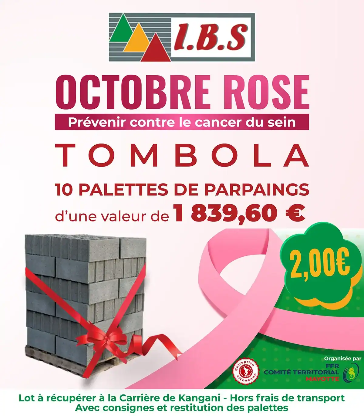 Octobre Rose : IBS soutient la lutte contre le cancer du sein à Mayotte