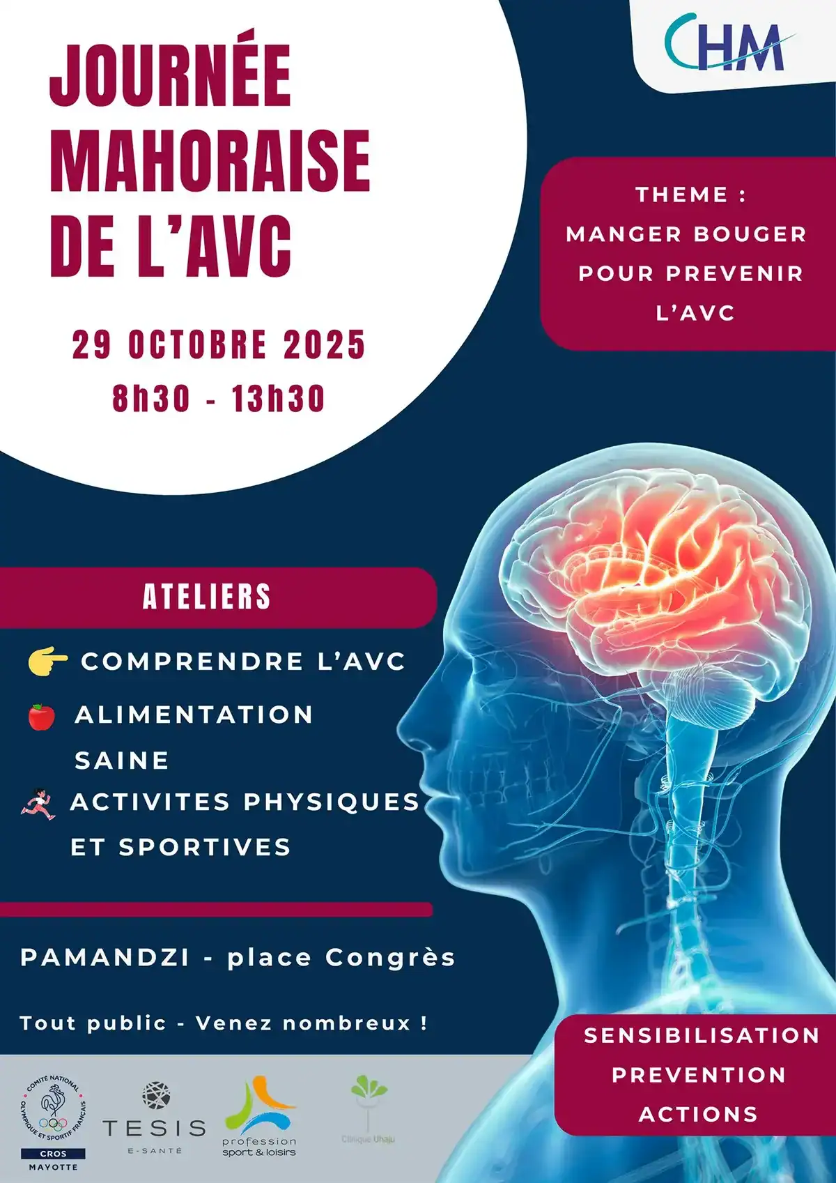 Prévenir l’AVC à Mayotte avec une journée de sensibilisation