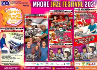 Festival Maore Jazz, coup d’envoi ce jeudi Festival Maore Jazz, coup d’envoi ce jeudi