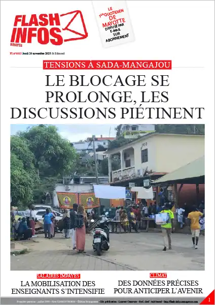 Flash infos Mayotte du Jeudi 20 novembre 2025