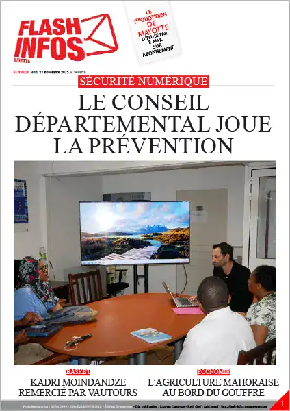 Flash infos Mayotte du Jeudi 27 novembre 2025