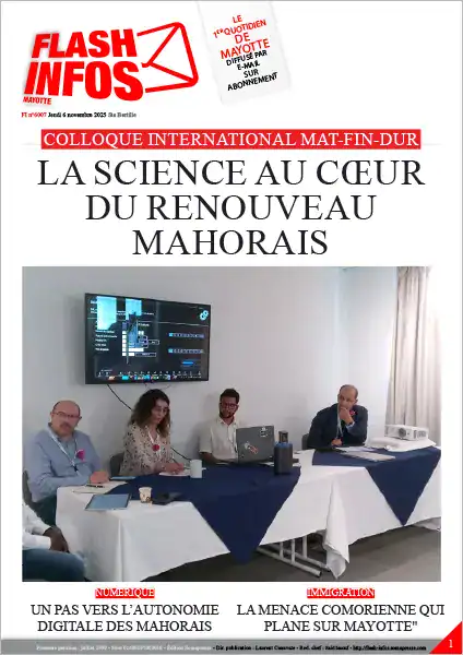 Flash infos Mayotte du Jeudi 6 novembre 2025