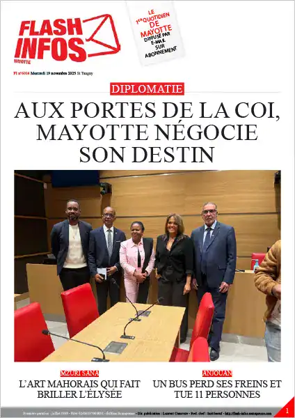Flash infos Mayotte du Mercredi 19 novembre 2025