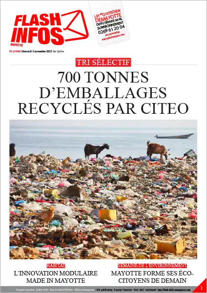 Flash infos Mayotte du Mercredi 5 novembre 2025