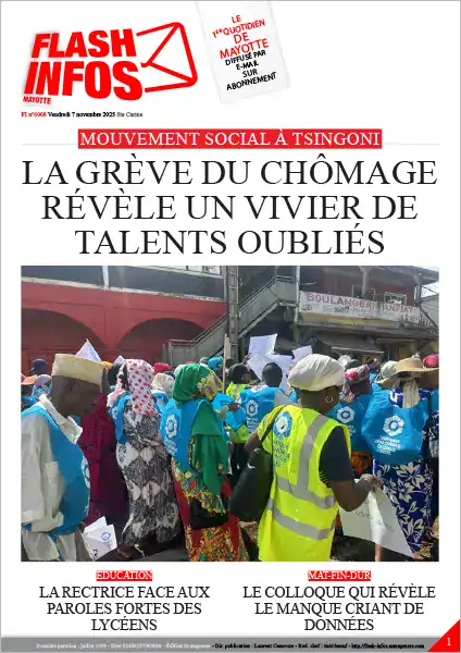 Flash infos Mayotte du Vendredi 7 novembre 2025