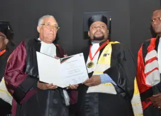 Le président de l’université de Mayotte à l’honneur Le président de l’université de Mayotte à l’honneur