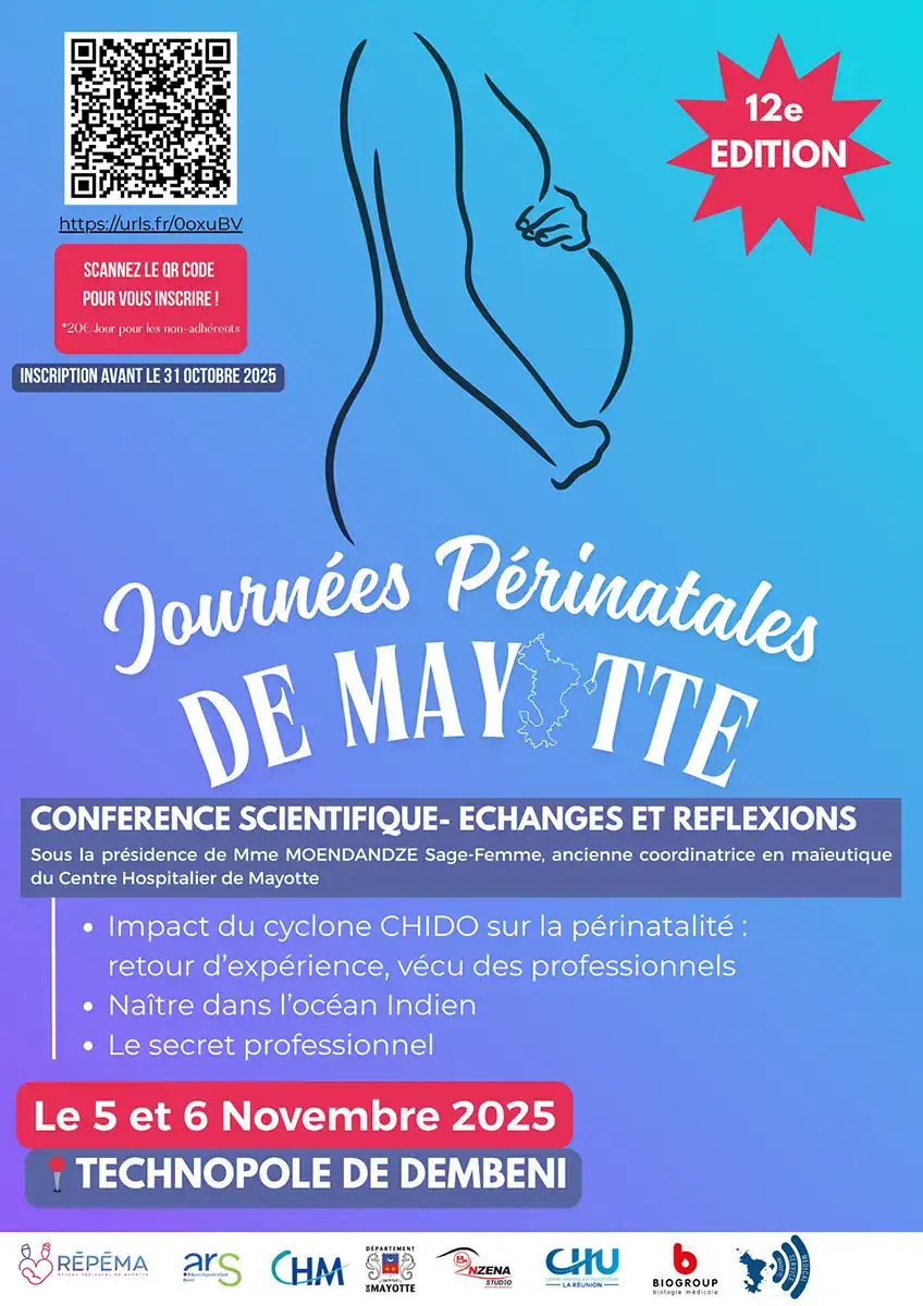 Mayotte accueille la 12ᵉ édition des Journées périnatales