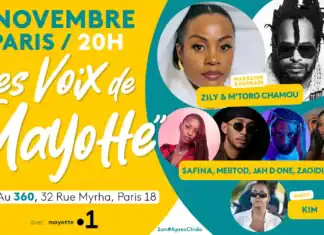 Musique : « Les Voix de Mayotte » à Paris Musique : « Les Voix de Mayotte » à Paris