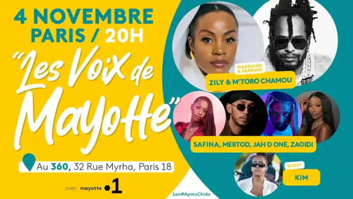 Musique : « Les Voix de Mayotte » à Paris Musique : « Les Voix de Mayotte » à Paris