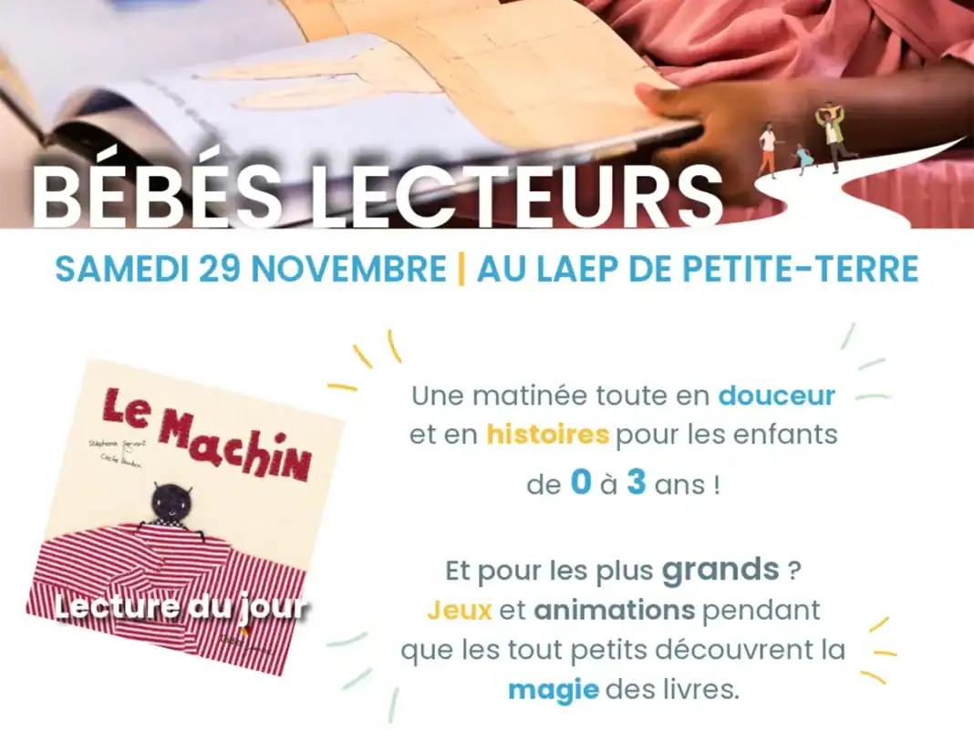 Nouvelle séance “Bébés Lecteurs” ce samedi à Pamandzi
