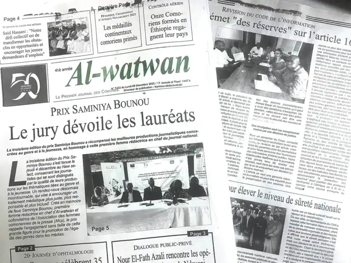 comores-un-texte-menace-la-protection-des-sources-journalistiques Comores : un texte "menace" la protection des sources journalistiques