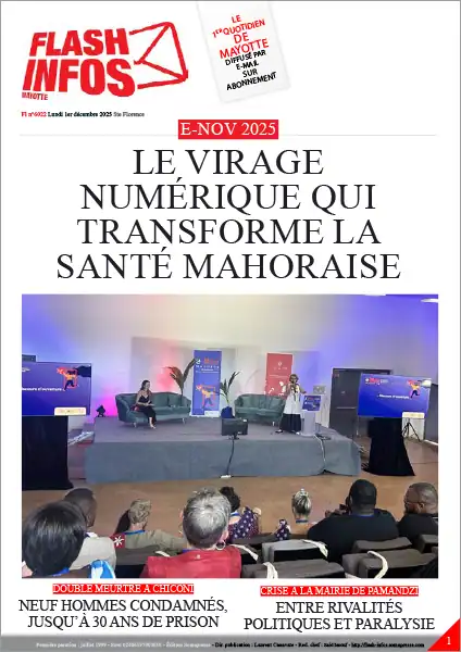 Flash infos Mayotte du Lundi 1er décembre 2025