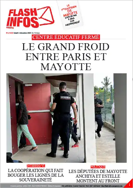 Flash infos Mayotte du Mardi 2 décembre 2025