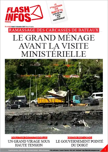 Flash infos Mayotte du Mardi 9 décembre 2025