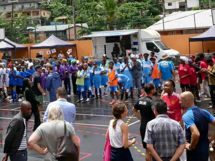 Une journée fille et foot à Chiconi