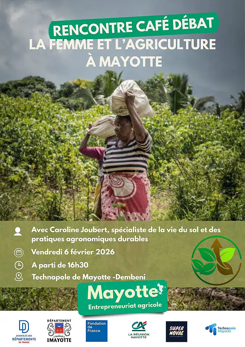 Café-débat sur la femme et l’agriculture à Mayotte