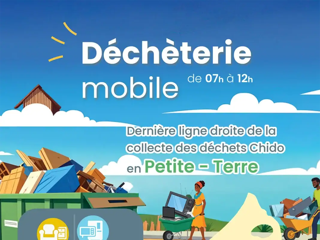 Déchèteries mobiles : deux rendez-vous en Petite-Terre