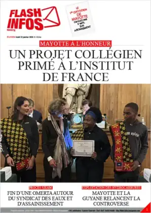 Flash infos Mayotte du Jeudi 29 janvier 2026