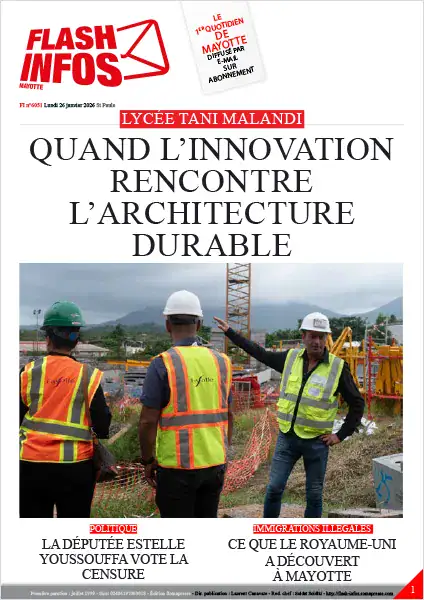 Flash infos Mayotte du Lundi 26 janvier 2026