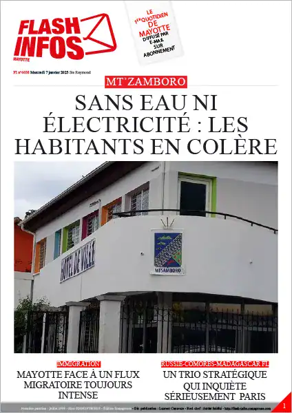 Flash infos Mayotte du Mercredi 7 janvier 2026