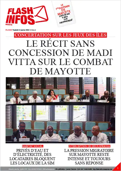 Flash infos Mayotte du Vendredi 16 janvier 2026