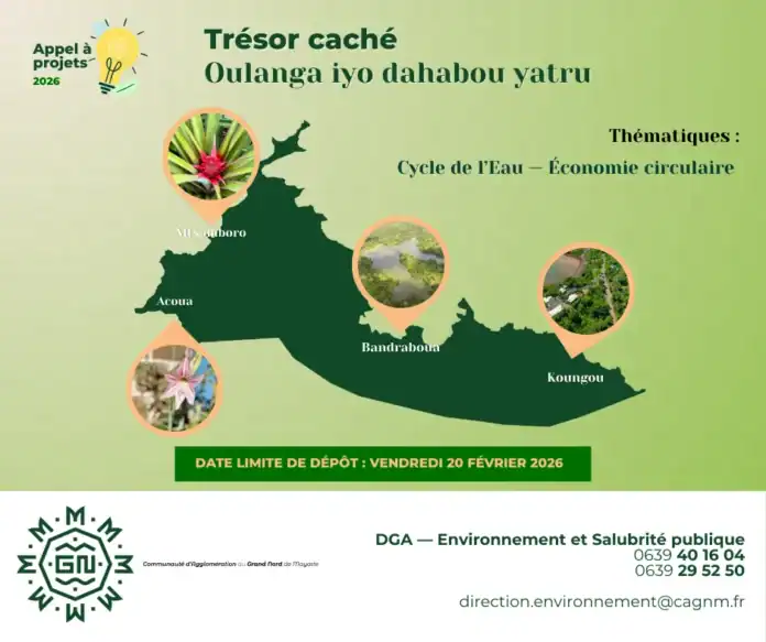 La CAGNM lance l’appel à projets " Trésor Caché 2026 "