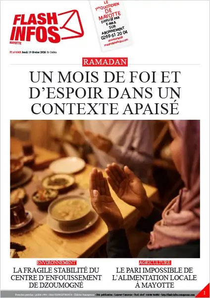 Flash infos Mayotte du Jeudi 19 février 2026