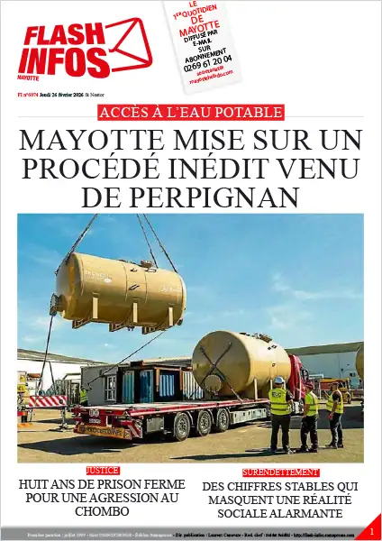 Flash infos Mayotte du Jeudi 26 février 2026