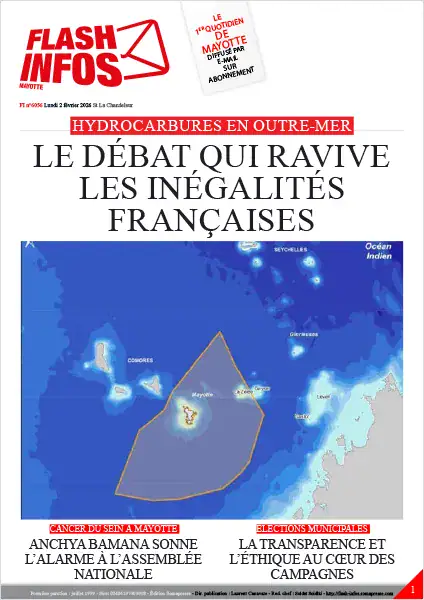 Flash infos Mayotte du Lundi 2 février 2026