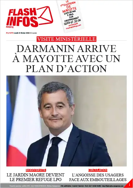 Flash infos Mayotte du Lundi 23 février 2026