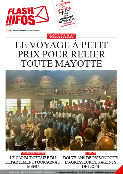 Flash infos Mayotte du Mercredi 18 février 2026