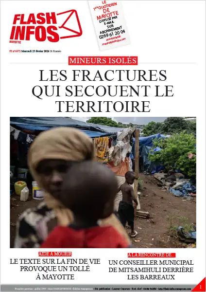 Flash infos Mayotte du Mercredi 25 février 2026