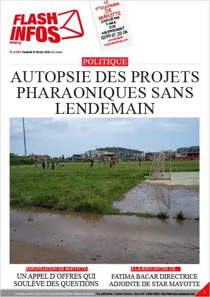 Flash infos Mayotte du Vendredi 20 février 2026