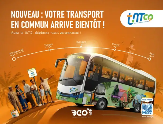 Lancement du réseau de transport public de la 3CO