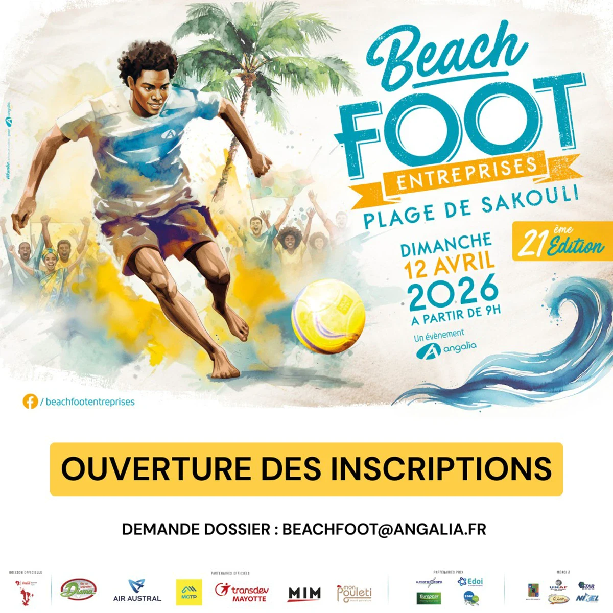 Beach-Foot : le rendez-vous sportif des entreprises de Mayotte de retour