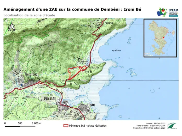 Dembéni : la ZAE d’Ironi-Bé déclarée d’utilité publique