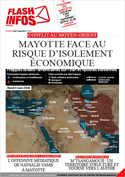 Flash infos Mayotte du Jeudi 5 mars 2026