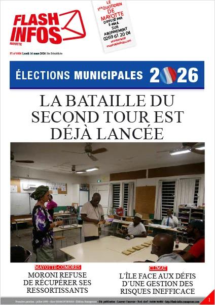 Flash infos Mayotte du Lundi 16 mars 2026
