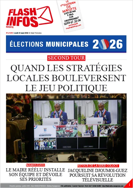 Flash infos Mayotte du Lundi 23 mars 2026