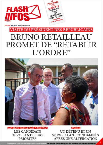 Flash infos Mayotte du Mercredi 11 mars 2026